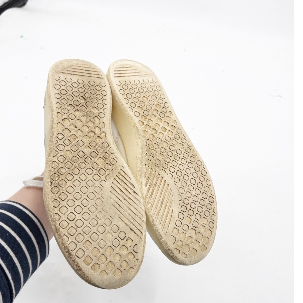 Everlane Tread Court Sneakers White Black Leather Low Top Trainers Womens 9 - Picture 7 of 11